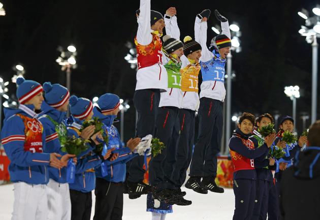 Germania, campioană olimpică la sărituri cu schiurile pe echipe - 1802germania-1392740412.jpg