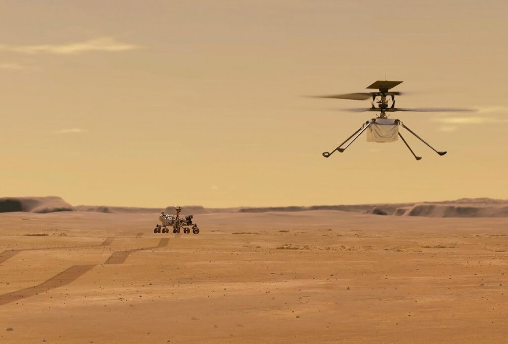 NASA a publicat prima înregistrare audio a zborului minielicopterului Ingenuity pe Marte - 1anillustrati-1620463153.jpg