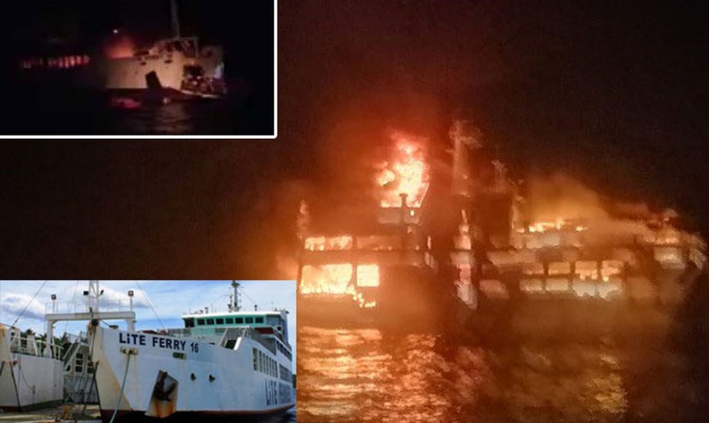 24 de pasageri au dispărut de pe un ferry-boat în flăcări - 24depasageriaudisparut-1567412890.jpg