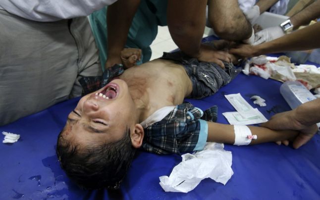 VIDEO ȘOCANT! Oamenii din Fășia Gaza, omorâți direct în spital! Lunetiștii trag asupra răniților - 646x404-1406099322.jpg