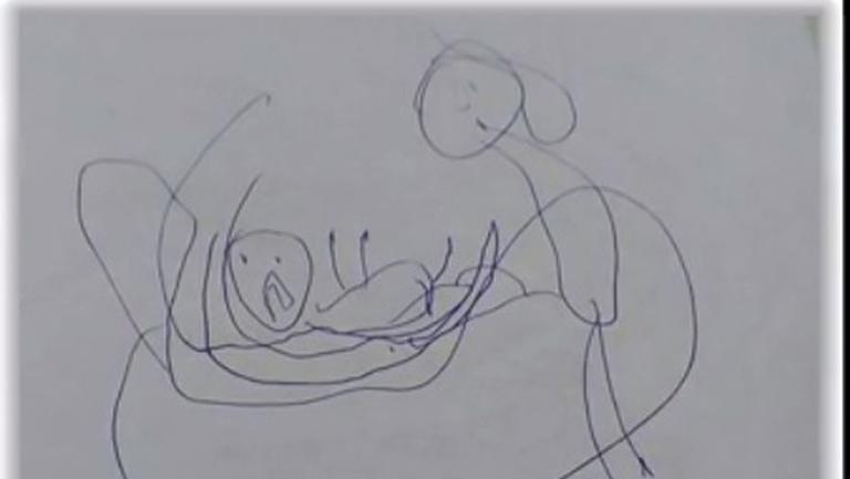 PREOT ARESTAT DUPĂ CE AR FI VIOLAT O COPILĂ! Fetița de 5 ani a desenat calvarul prin care a trecut - abuz-1523369932.jpg