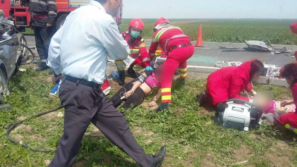 Victimele accidentului de la Dorobanțu SUNT ÎNCĂ ÎN STARE GRAVĂ - accident-1493377764.jpg