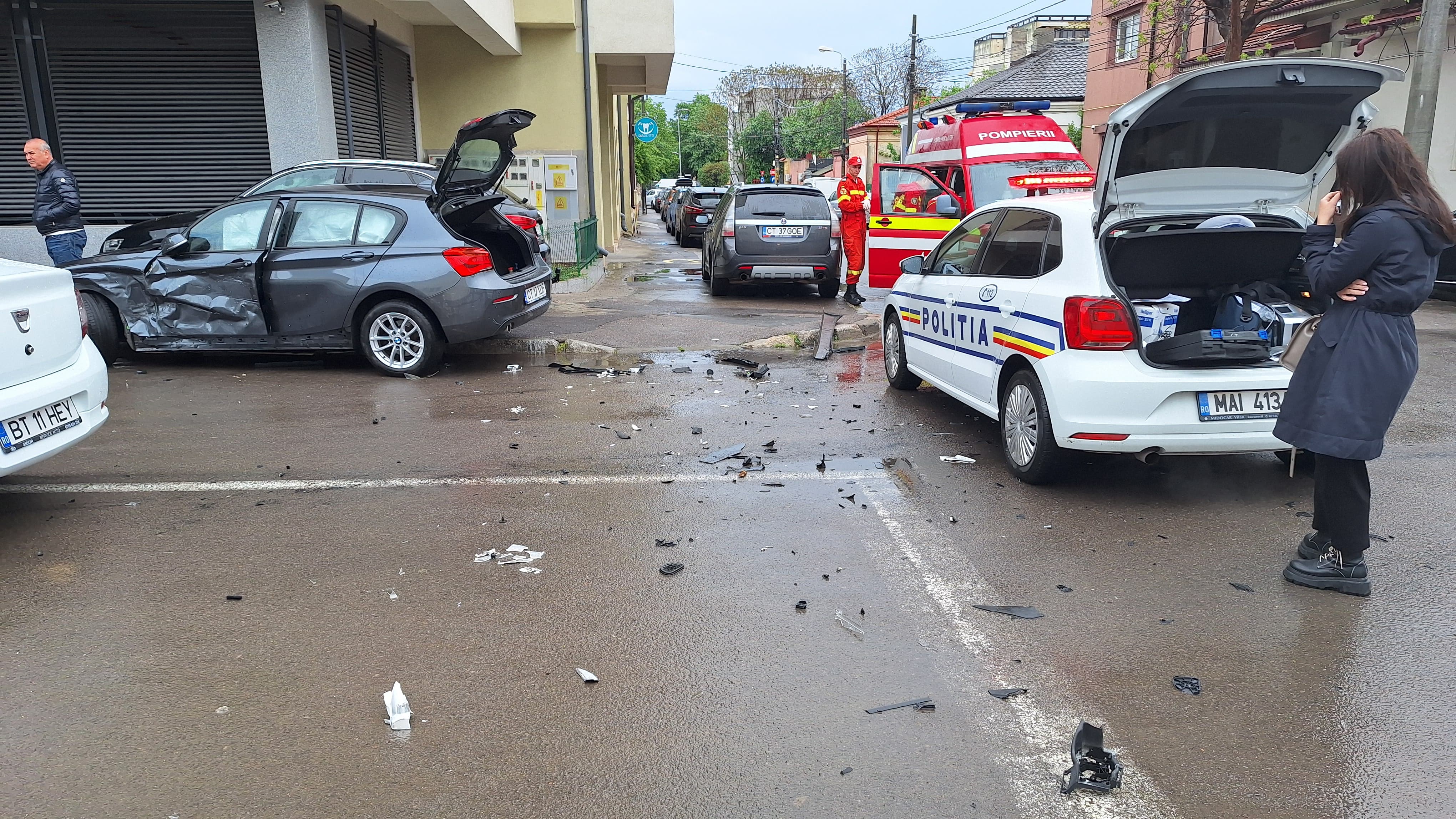 Accident între patru autovehicule în Constanța - accident-1713425493.jpeg