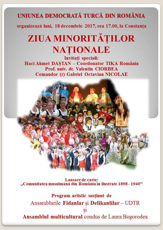 Ziua Minorităților Naționale, sărbătorită pentru prima dată în România. Ce au pregătit turcii din Dobrogea - afisziuamn-1513518895.jpg