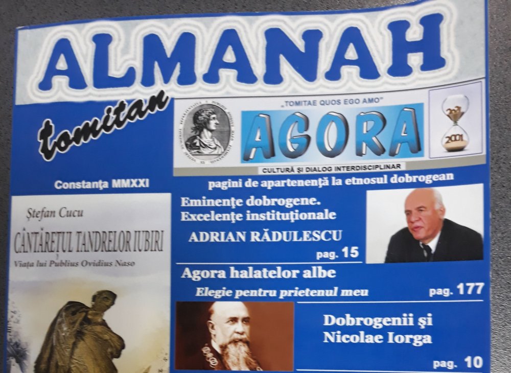 „Almanah tomitan Agora”  - o lucrare enciclopedică de referință pentru Dobrogea - almanahtomitanagoraolucrareencic-1624990967.jpg