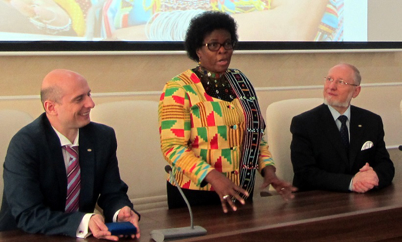 Ambasadorul Africii de Sud a vizitat Universitatea 