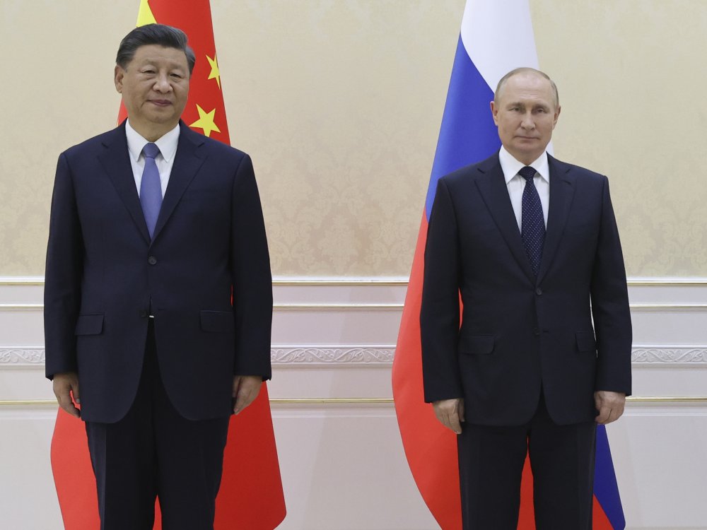 Întâlnire Xi Jinping - Vladimir Putin / Liderul chinez declară că face din relaţia sa 'strategică' cu Rusia o 'prioritate' - ap230762893694987db1cc6fe17a42a6-1679403166.jpg