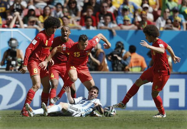 Argentina a învins Belgia, scor 1-0, și s-a calificat în semifinale - argentina-1404588626.jpg