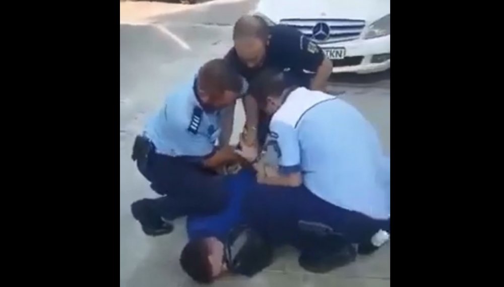 VIDEO / Intervenție în forță a polițiștilor, la Constanța. 