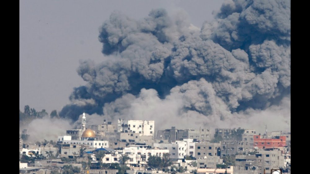 Peste 250 de rachete, lansate din Fâșia Gaza spre Israel în cursul zilei de sâmbătă - atac-1557037341.jpg