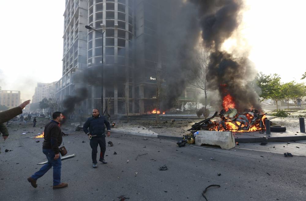 Libanul în doliu. Dublu atentat sinucigaș la Beirut - atentatbeirutexministrulibanezfo-1447420978.jpg