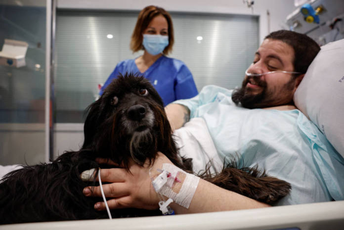 Un spital folosește animalele de companie pentru a le alina suferința bolnavilor internați la ATI - ati-1713612810.jpg