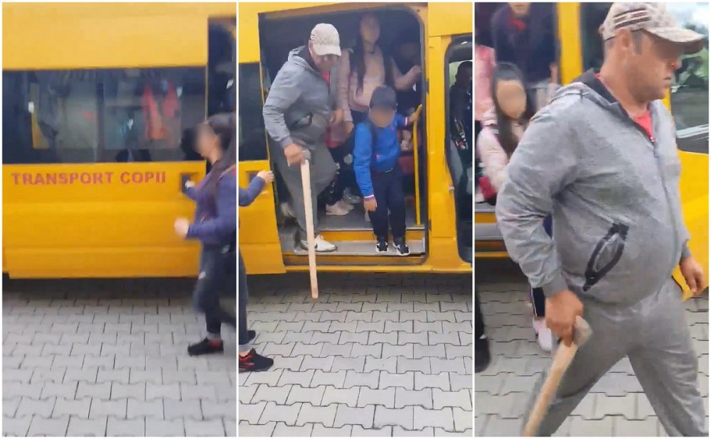 Bărbat cu un topor în mână, filmat în microbuzul plin, destinat elevilor - atvfm0ihpnb3o-1568890644.jpg