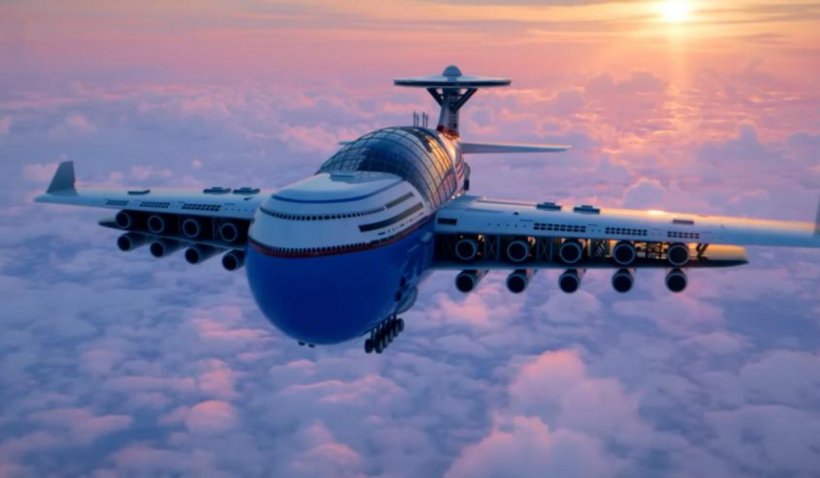 Cum ar putea arăta avionul-hotel al viitorului. Poate găzdui 5.000 de persoane - avion-1657121359.jpg