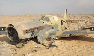Avion prăbușit în cel de-al doilea război mondial, descoperit în Sahara - avionprabusit-1336751189.jpg