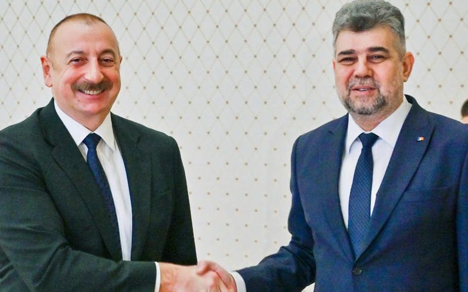 Ciolacu a discutat cu preşedintele azer despre trei proiecte energetice majore - azer-1677512414.jpg