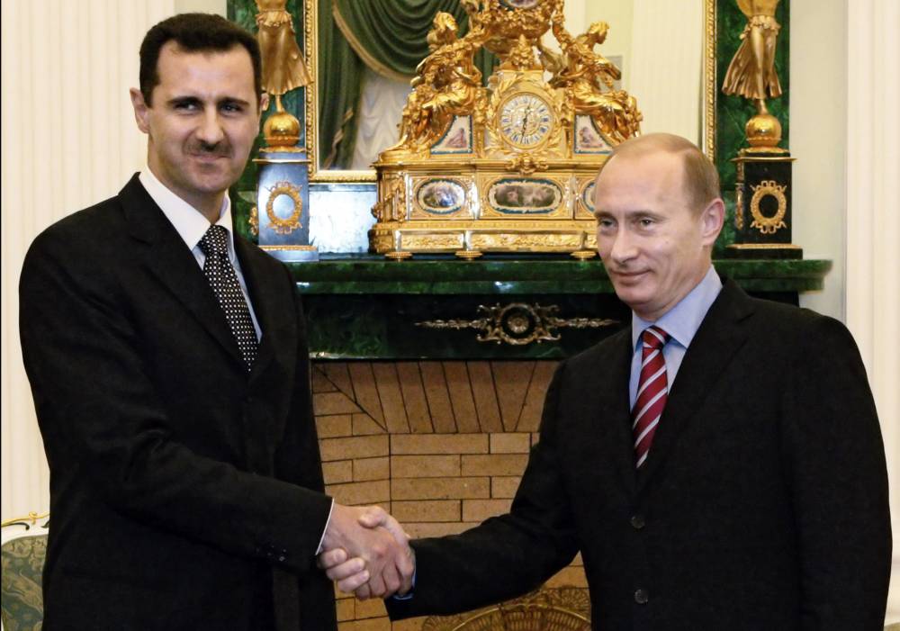 Vizită surpriză la Moscova. Întâlnire Vladimir Putin - Bashar al-Assad - basharalassadandvladimirputinedm-1445424701.jpg