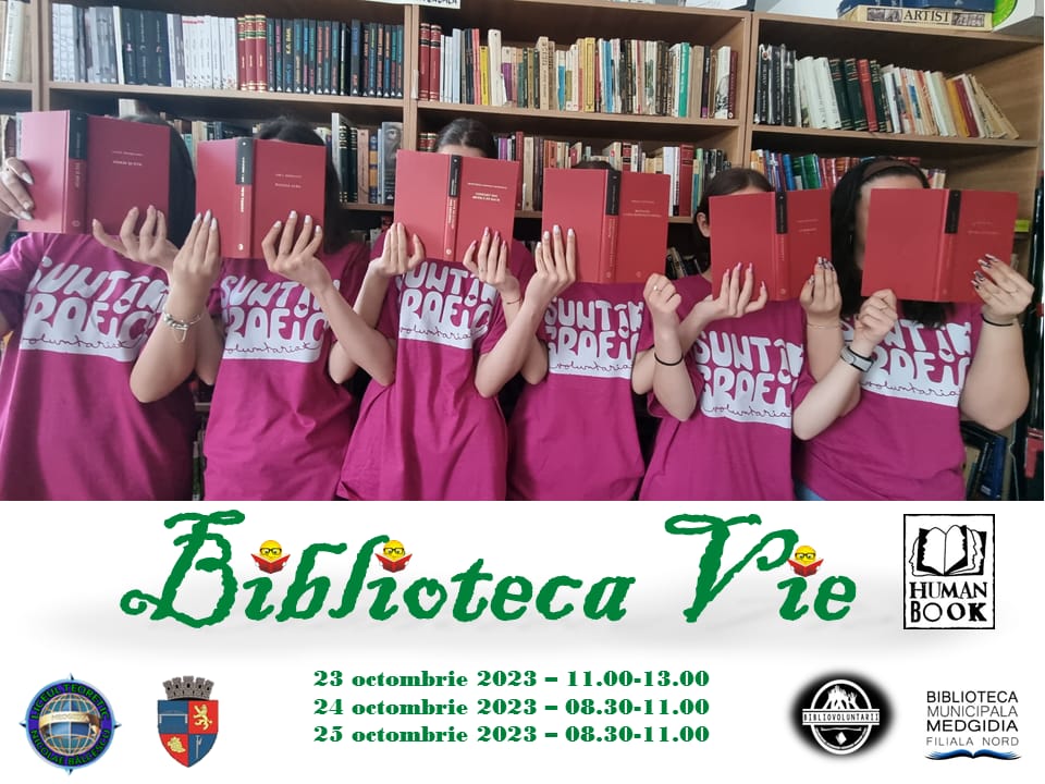 Primăria Medgidia organizează „Biblioteca Vie” la Liceul Teoretic „Nicolae Bălcescu - biblioteca-vie-1698086231.jpg