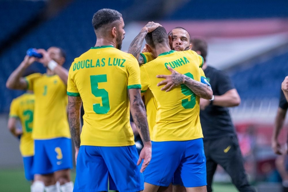 Echipa naţională de fotbal a Braziliei este în finala Jocurilor Olimpice după ce a trecut de Mexic la loviturile de departajare - braziliaolimpiada-1627988728.jpg