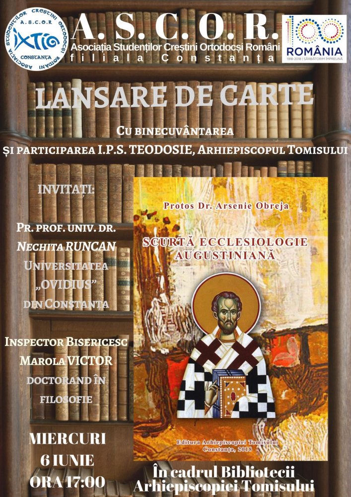 Părintele Arsenie Obreja își lansează o nouă carte - carte-1528182610.jpg