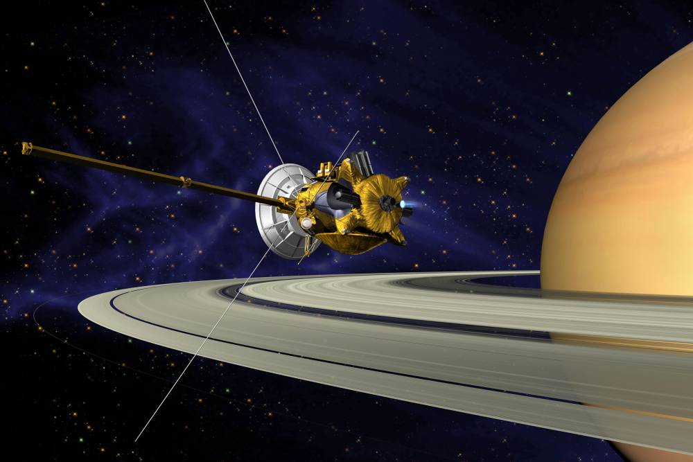 Indicii de praf cosmic provenind din afara Sistemului Solar, detectate de Sonda spațială Cassini - cassini-1460805489.jpg