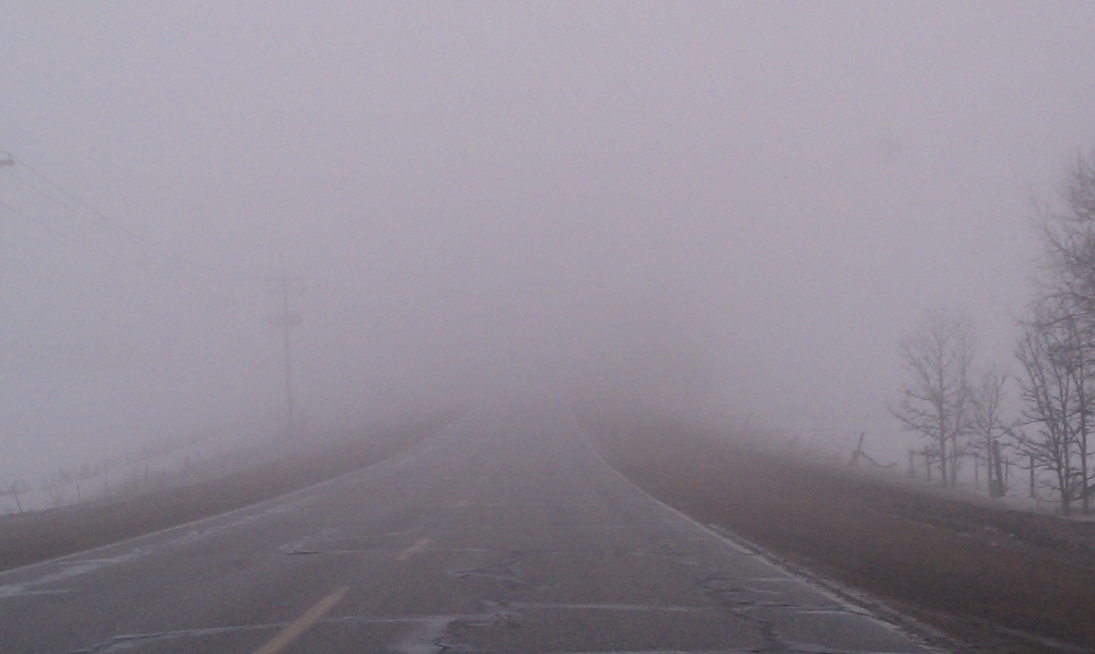 Atenție, șoferi! Ceață deasă pe Autostrada A2 până la prânz - ceata-1352792564.jpg