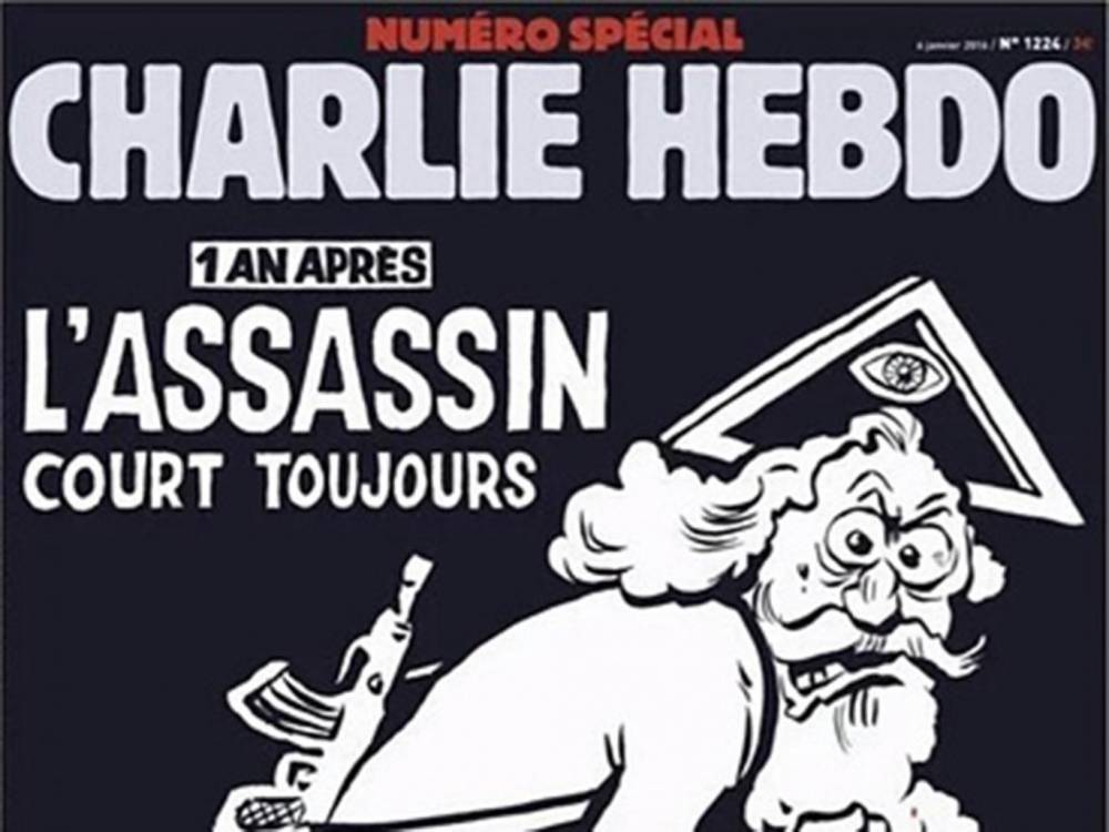 Vaticanul reacționează la coperta revistei Charlie Hebdo, cu Dumnezeu și o mitralieră - charliehebdo-1452080816.jpg
