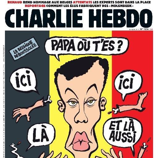 Charlie Hebdo ironizează atentatele de la Bruxelles - charliehebdo-1459267510.jpg