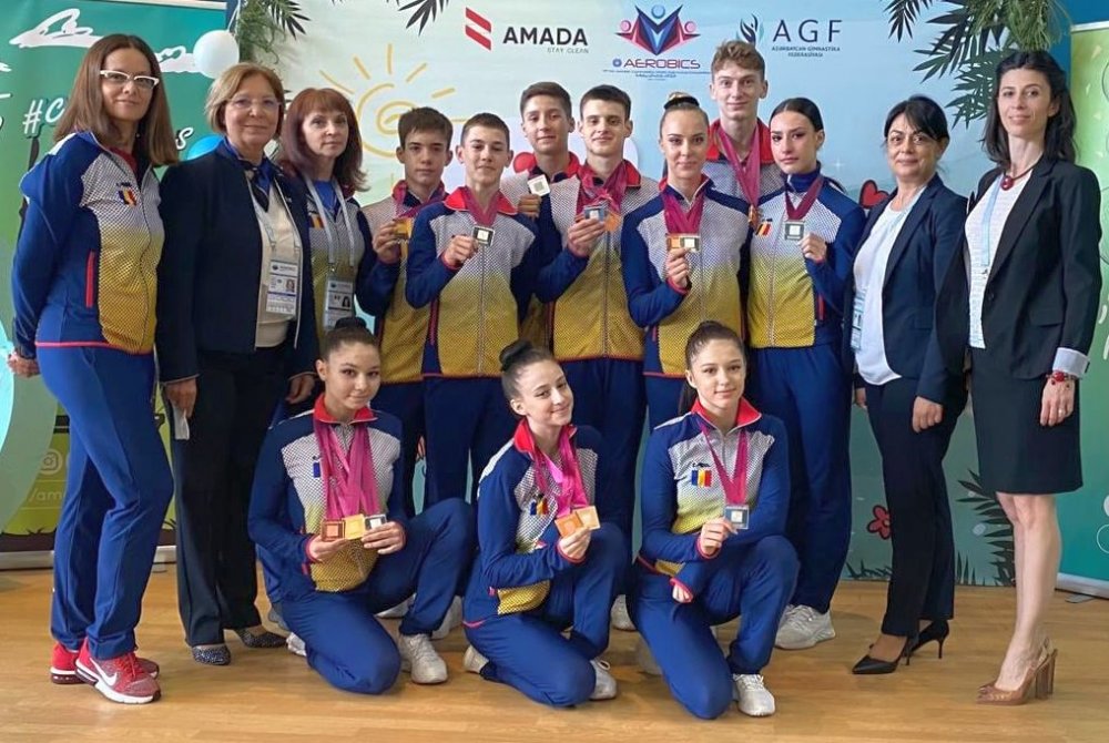 Cinci medalii pentru „aerobicii” juniori la Campionatele Mondiale de la Baku - cinci-1621867046.jpg