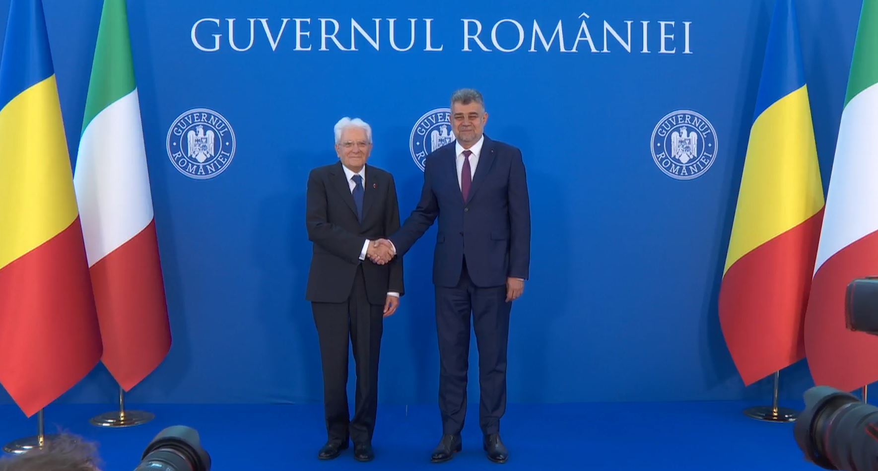 Il Primo Ministro Marcel Ciolacu, incontro con il Presidente della Repubblica