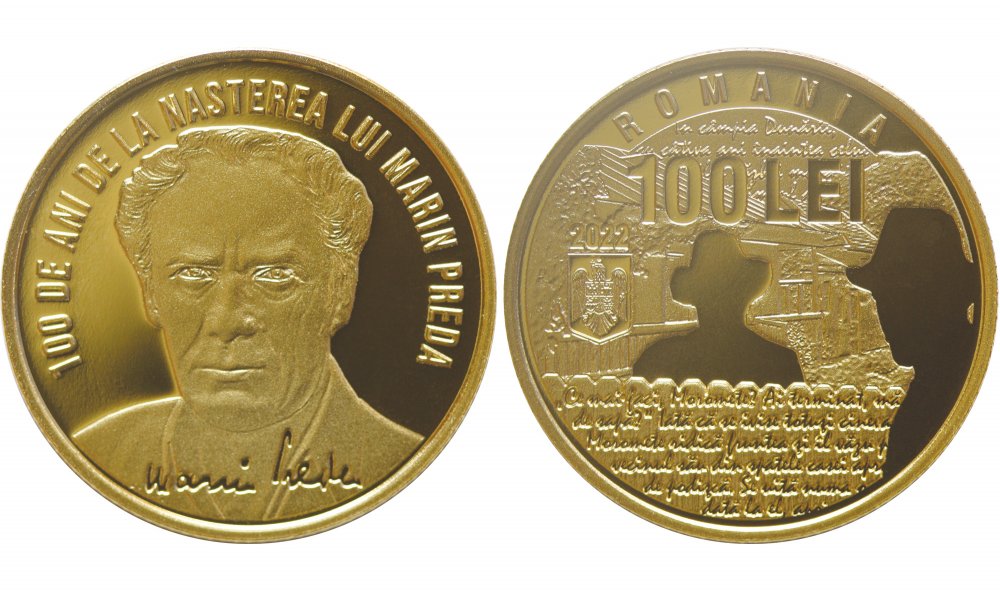 BNR a lansat o monedă din aur cu tema 