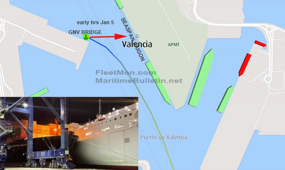 Coliziune între două nave în portul Valencia - coliziuneintredouanaveinportulva-1641482495.jpg