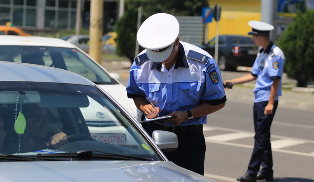 Polișiștii constănțeni descoperă tot mai mulți șoferi fără permis. 
