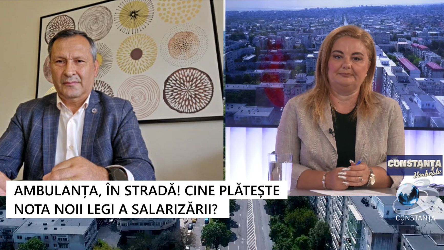 „Constanța Vorbește” - Ambulanța, în stradă! Cine plătește nota noii legi a salarizării?