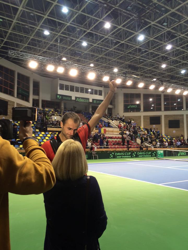 Tenis, Cupa Davis / Marius Copil aduce primul punct României - copildavis-1457102957.jpg