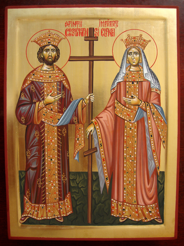 Credincioșii îi sărbătoresc  pe Sfinții Împărați Constantin și Elena - credinciosii-1431967983.jpg