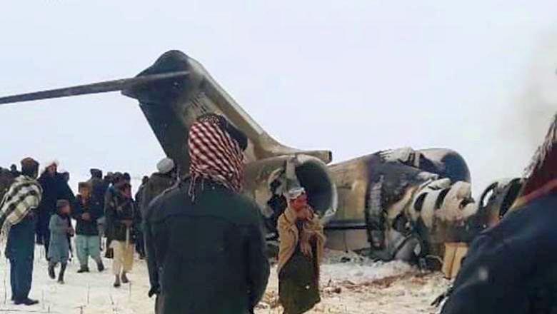 MISTERUL PERSISTĂ: Epava avionului prăbușit în Afganistan, inaccesibilă! Ar exista doi supraviețuitori - ddd-1580212724.jpg