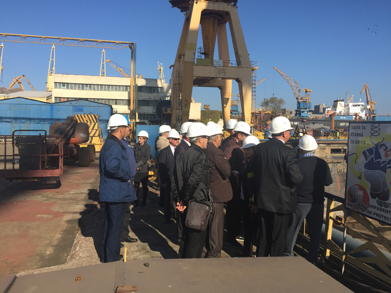 Delegația orașului Eskișehir  a vizitat Șantierul Naval Constanța - delegatiaorasului-1447092976.jpg