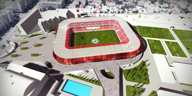 Macheta noului Stadion Dinamo, prezentată la aniversarea a 75 de ani de la înfiinţarea clubului - dinamo-stadionn-1684327468.jpg
