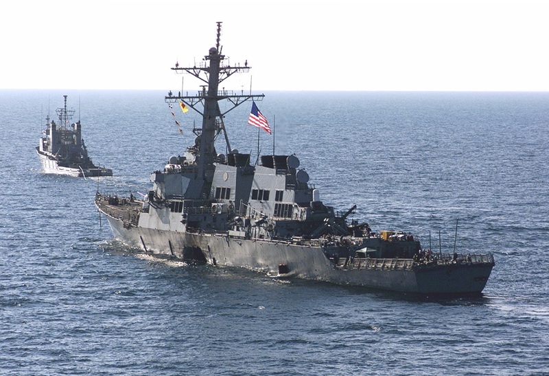 Distrugătorul american USS Cole, escală  în portul Constanța - distrugatorul-1423406834.jpg