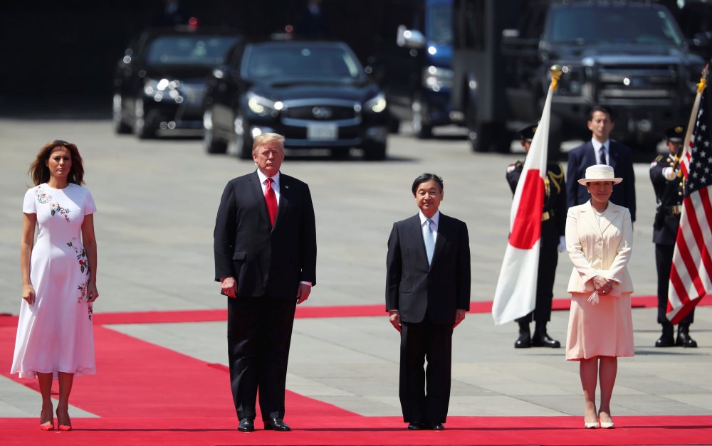 Donald Trump, primul lider străin primit de noul împărat al Japoniei - donald-1558985238.jpg