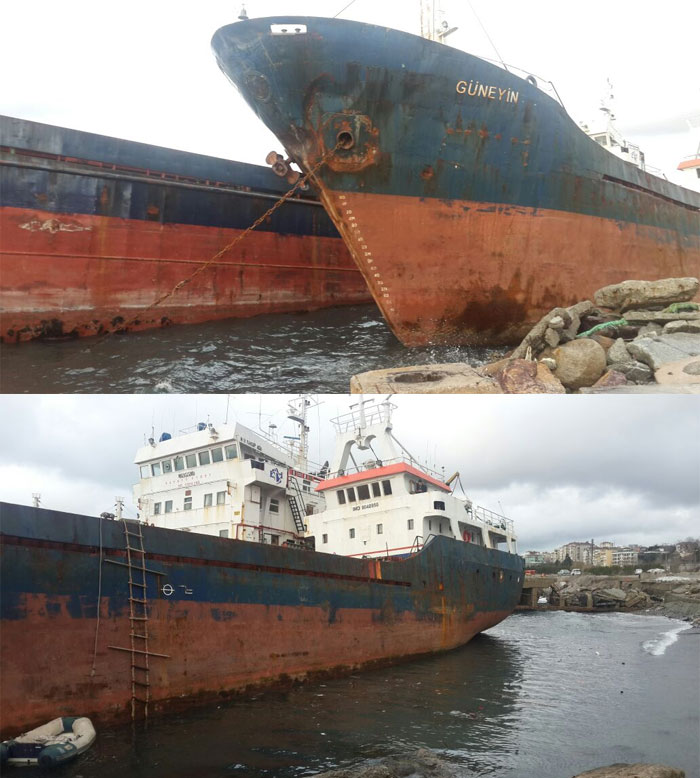 Două nave au fost puse de furtună pe uscat, în Turcia - douanaveaufostpusedefurtunapeusc-1483439806.jpg