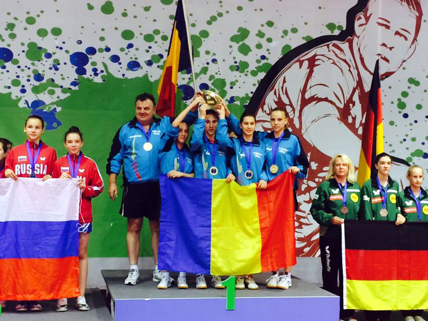 Echipa României, 11 medalii  la Europenele de tenis de masă - echipa-1405872716.jpg