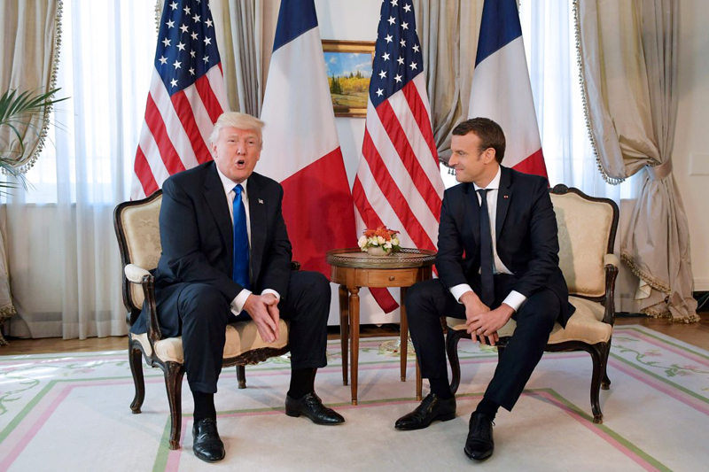 Emmanuel Macron l-a invitat  pe Donald Trump la parada din 14 iulie - emmanuel-1498655868.jpg