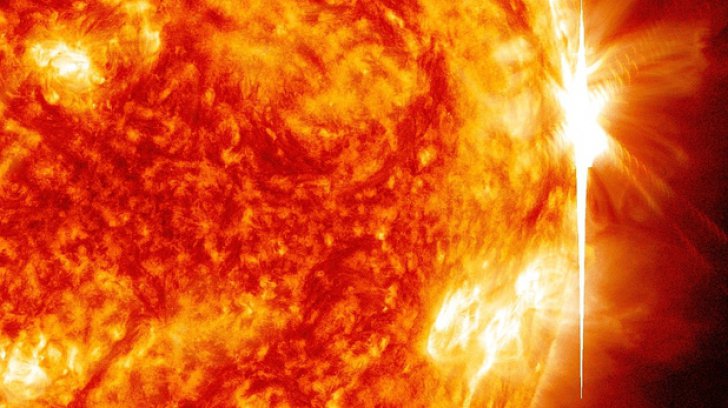 Descoperire ȘOCANTĂ făcută de NASA: Soarele emite particule radioactive spre Pământ - eruptiesolara29474900-1511539879.jpg
