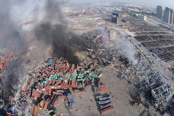 China / Bilanțul a depășit 112 morți în cazul exploziei din portul Tianjin - explozie-1439712020.jpg