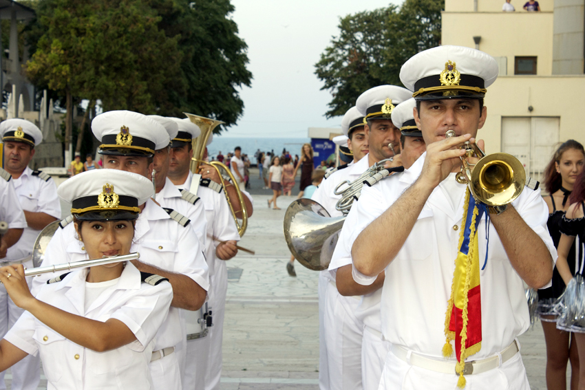 Concerte în preambulul  Zilei Marinei Române - fanfara-1407514087.jpg