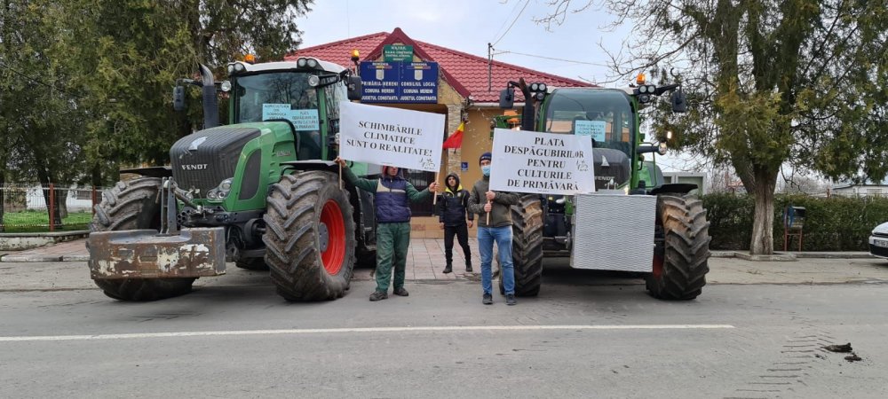 Fermierii dobrogeni s-au alăturat colegilor din Moldova şi au protestat - fermieriidobrogeni-1617814051.jpg