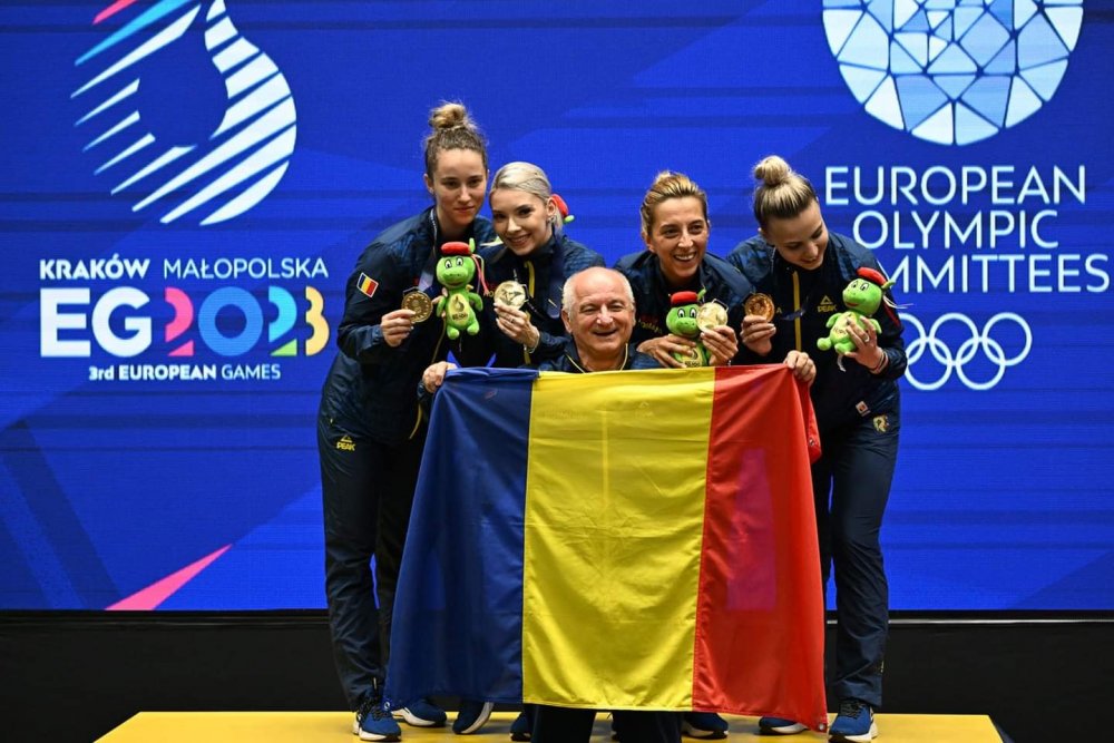 Aşa arată fericirea pură! România a cucerit medaliile de aur la tenis de masă feminin, la Jocurile Europene - fond-tenis-masa-romania-1688290531.jpg
