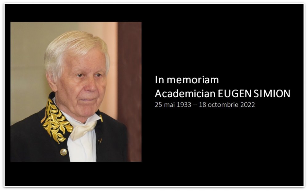 Acad. Eugen Simion va fi înmormântat cu onoruri militare, la Cimitirul Bellu Ortodox - fondeugensimion22-1666201581.jpg